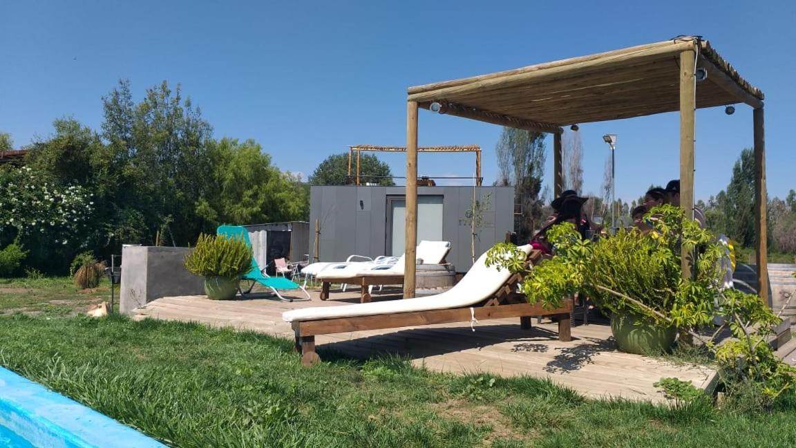 Tiny Colchagua Cabanas Y Padel Santa Cruz Exterior foto